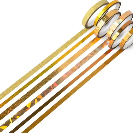 Gold Foil & Glitter Crafting Tape Set by Recollections&trade; {4}