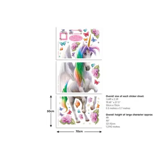 Walltastic Magical Unicorn Large Character Sticker {4}