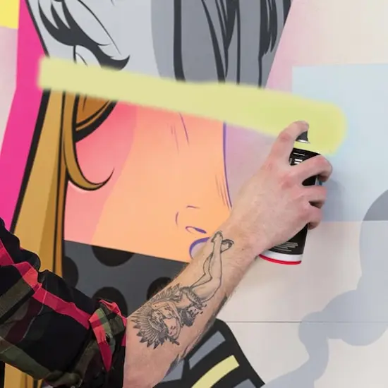 Ironlak Acrylic Spray Paint Whizbang {5}