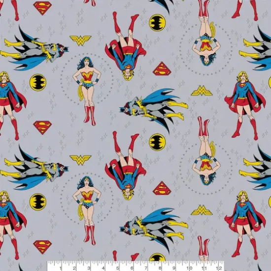 Camelot Fabrics DC Comics Heroines Cotton Bundle, 4ct. {8}