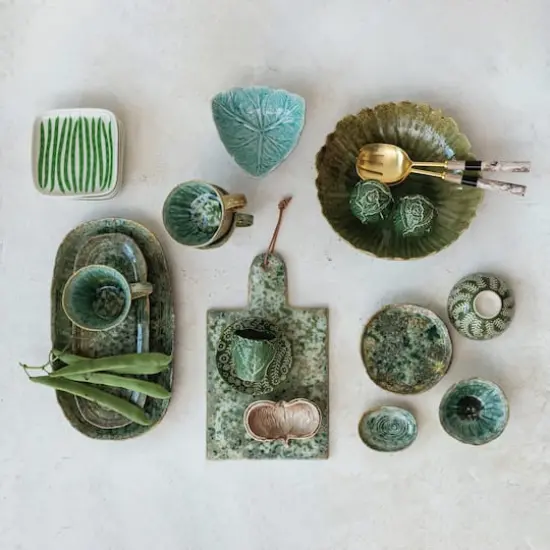 Hello Honey&reg; 6" Vegetable Square Stoneware Plate, 12ct. {4}