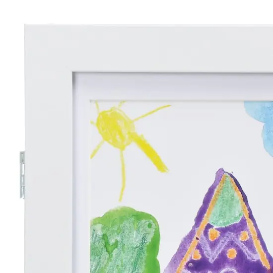 9" x 12" Kids Art Frame with Storage by Studio D&eacute;cor&reg; White {4}