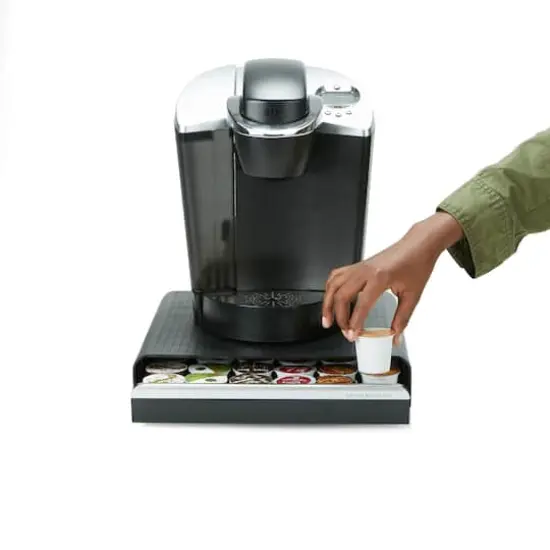 Mind Reader Black Hero Coffee Pod Drawer {3}