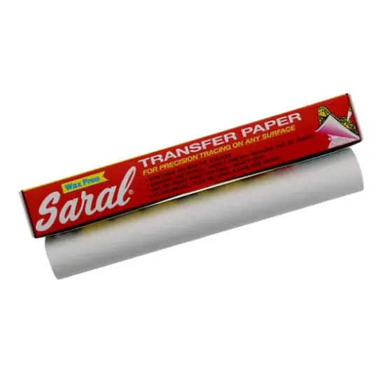 Saral&reg; 12" x 12ft. Transfer Paper Roll White {1}