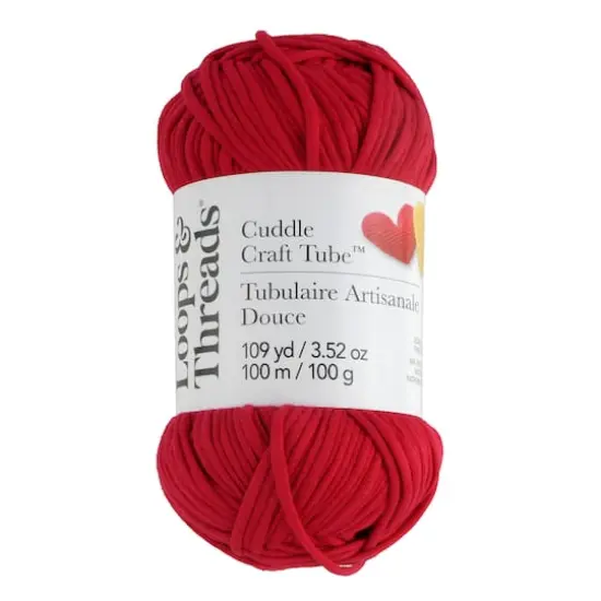Cuddle Craft Tube&trade; Yarn by Loops & Threads&reg; Ladybug Love {1}