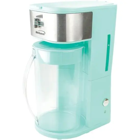 Brentwood 64oz. Blue Iced Tea and Coffee Maker {1}