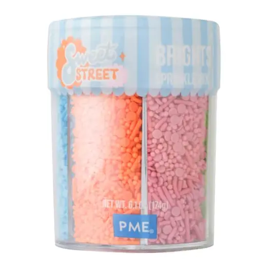 PME Cake Sweet Street&reg; Brights Sprinkle Mix {3}