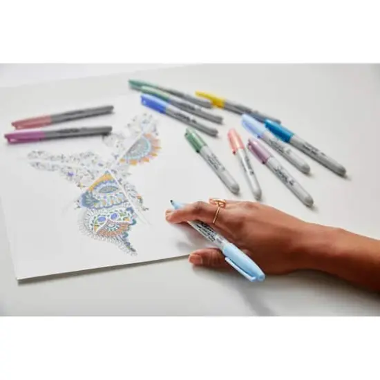 Mystic Gems Sharpie&reg; Fine Point Permanent Markers, 12ct. {11}