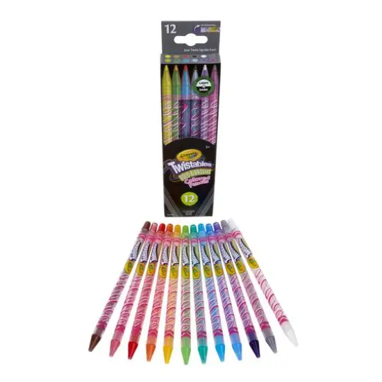 Crayola&reg; Twistables&trade; Bold & Bright Colored Pencils, 12ct. {10}