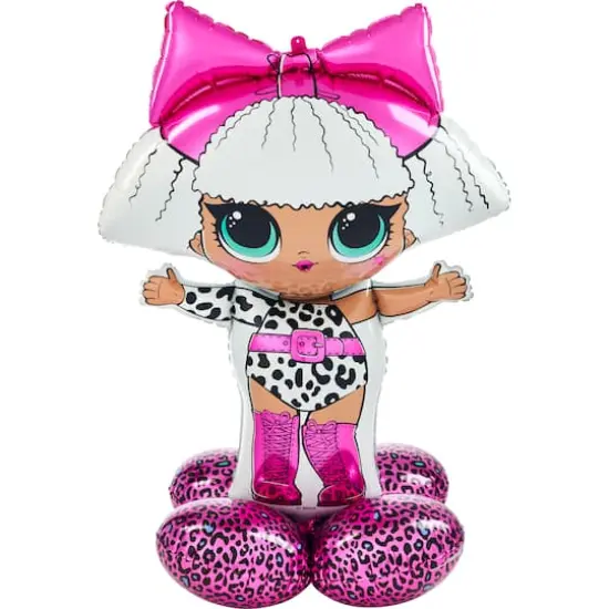 AirLoonz&reg; 47" L.O.L. Surprise! Glam Diva Foil Balloon {1}