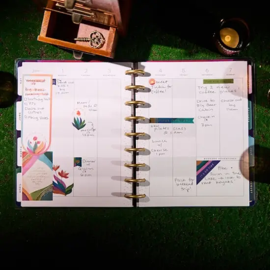 The Classic Happy Planner&reg; Floral Energy {10}