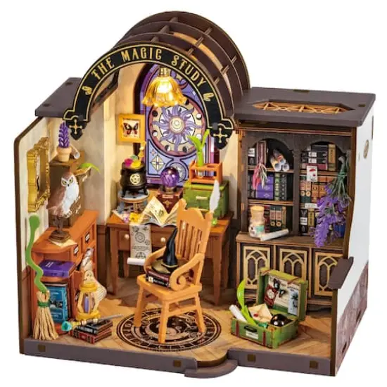 Rolife&reg; The Magic Study DIY Miniature House Kit {1}