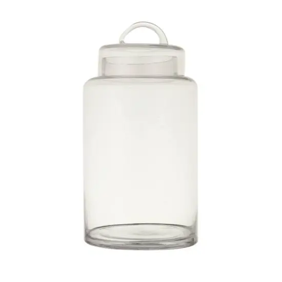 Hello Honey&reg; 13" Clear Glass Container with Lid {5}