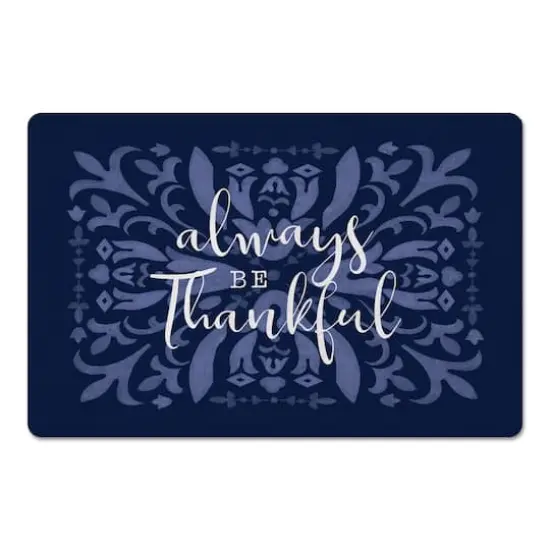 Always Be Thankful Floor Mat {1}