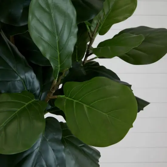 8ft. Artificial Fiddle Leaf Fig Tree {4}