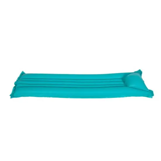 Pool Central 6ft. Teal Blue Inflatable Swimming Pool Raft Float {6}