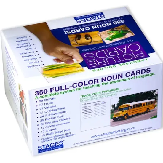 Stages® Learning Materials Language Builder® Nouns Picture Card Set {3}