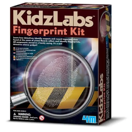 Toysmith&reg; 4M&reg; KidzLabs&trade; Fingerprint Kit {1}