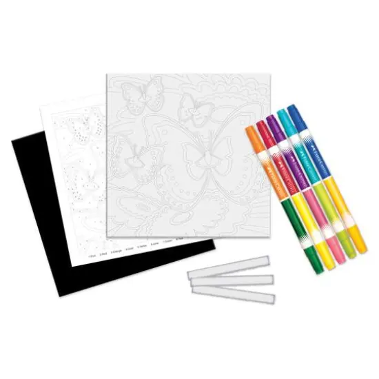 Faber-Castell Color by Number Bloomin' Butterflies {4}