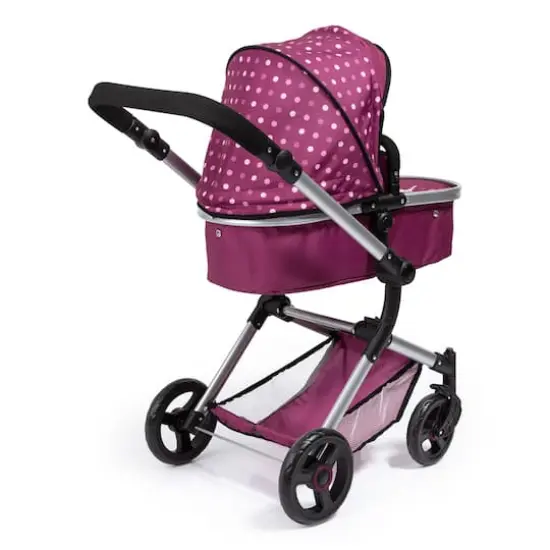 Bayer Design Neo Vario Dark Pink Baby Doll Pram Set {4}