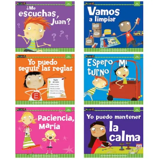 Newmark Learning MySELF Readers: I Am In Control of Myself, Spanish Small Book Set, 6ct. {1}