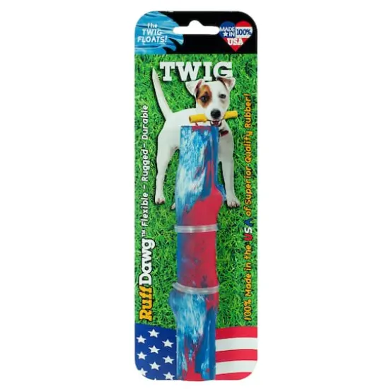 Ruff Dawg&trade; Twig Rubber Indestructible Retrieving Dog Toy {1}