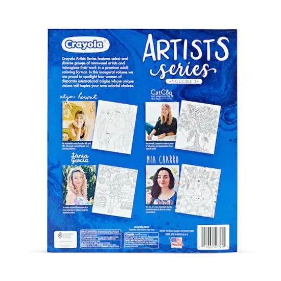 Crayola&reg; Artist Series Volume 1 Coloring Book {5}