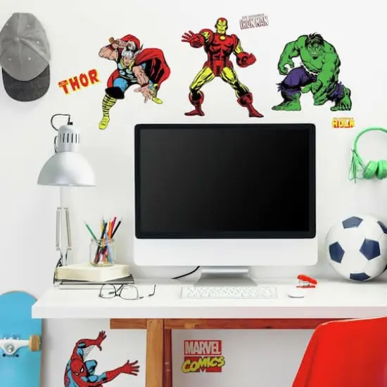 RoomMates Marvel Classics Peel & Stick Wall Decals {4}