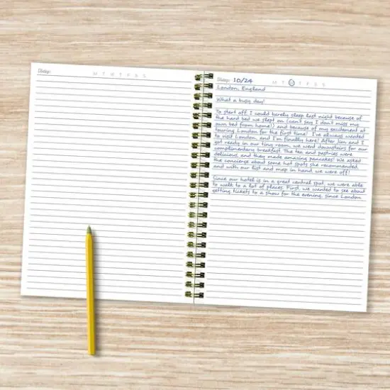 TF Publishing Sahara Floral Boho Spiral Lined Journal {6}