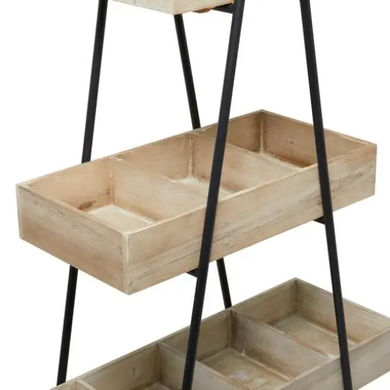 Brown Fir Modern Farmhouse Plantstand, 56" x 32" x 13" {6}