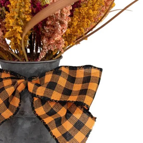 18" Autumn Harvest Foliage in Canister Floral Decoration {6}