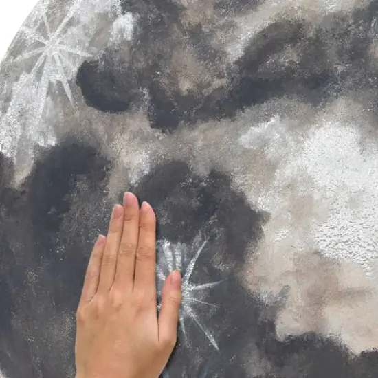 RoomMates Mr. Kate Moon Peel & Stick Wall Decals with Metallic Silver Ink {9}