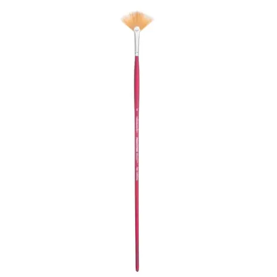 Princeton&trade; Velvetouch&trade; Series 3900 Long Handle Fan Brush, Size 4 {1}