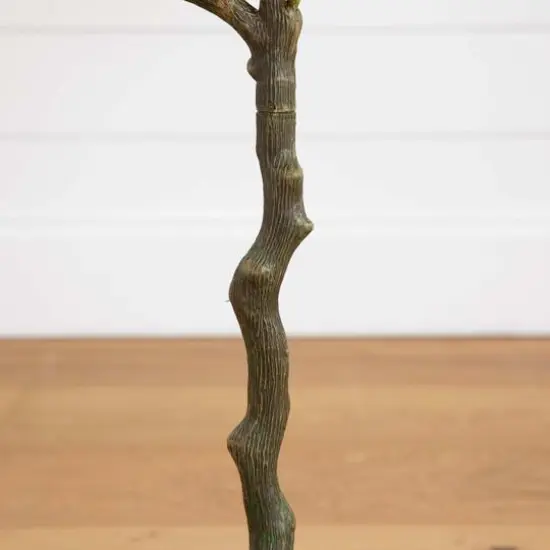 4ft. Orange Autumn Maple Artificial Potted Tree {7}