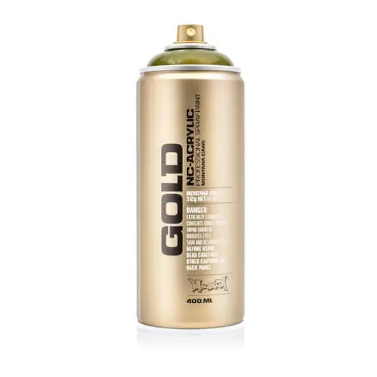 Montana™ Cans GOLD Transparent Spray Paint, 400mL T6340 Transparent Olive Green {5}
