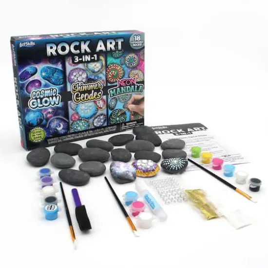 ArtSkills&reg; Rock Painting Kit for Kids {3}