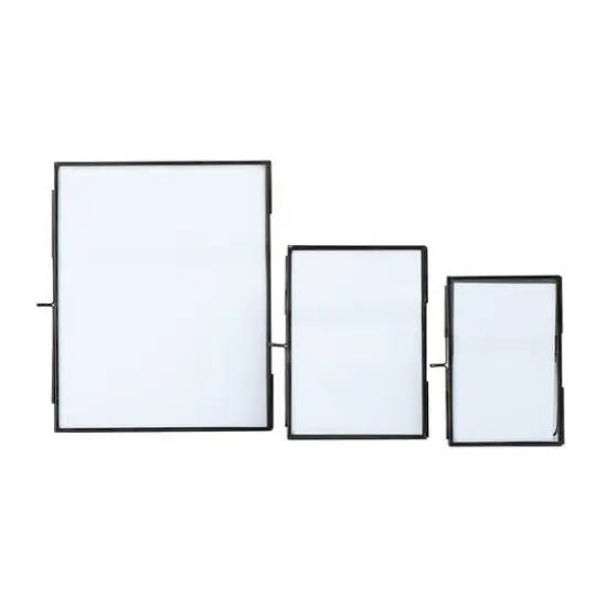 Hello Honey&reg; 3 Pack Black Metal Framed Photo Frame {8}