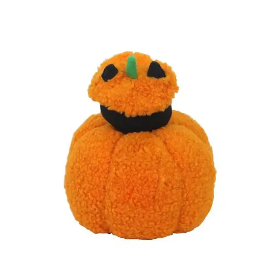 7.25" Stuffed Black Cat Jack-o'-Lantern Tabletop D&eacute;cor by Ashland&reg; {3}