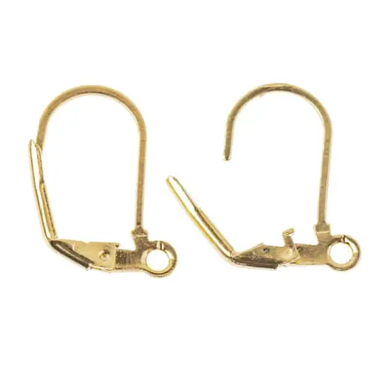 Earring Lever Backs by Bead Landing&trade; 18K Gold Plated {4}