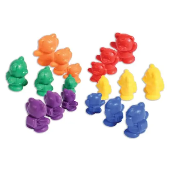 Edx Education&reg; Assorted Backpack Bear Counters, 96ct. {6}