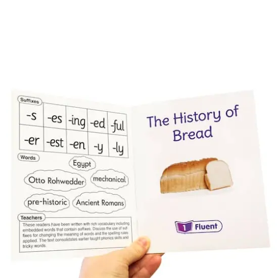 Junior Learning&reg; Letters & Sounds Phase 6 Non-Fiction Educational Learning Set {4}