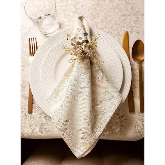 DII&reg; Winter Sparkle Jacquard Napkins, 6ct. {11}