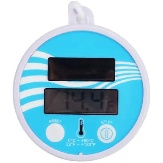 Pool Central 5.5" Solar Powered Floating Digital Pool & Spa Thermometer {1}