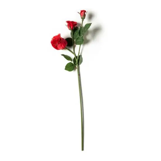 Red Faux Real Rose Stem by Ashland&reg; {1}