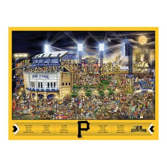 Pittsburgh Pirates Joe Journeyman 500 Piece Puzzle {5}