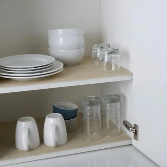 Simplify 24ft. Taupe Heavy Duty Grip Liner {4}