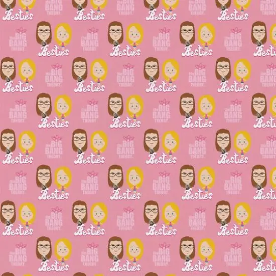 The Big Bang Theory Besties Precut Cotton Fabric {1}