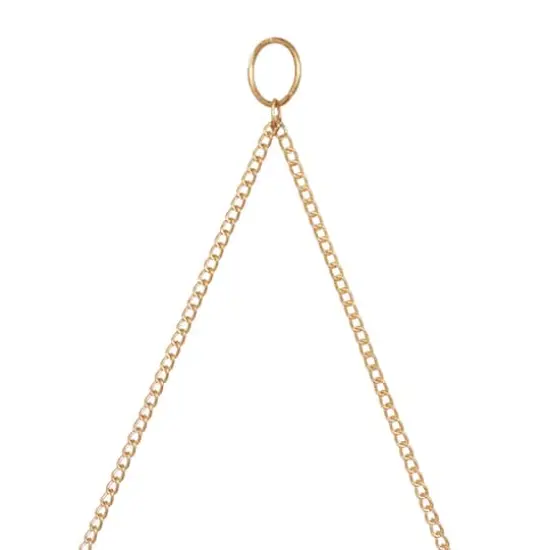 36" White Metal Eclectic Garden Windchime {5}