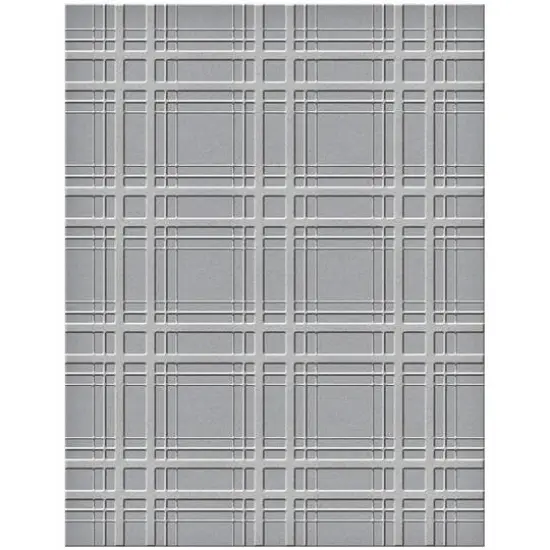 Spellbinders&reg; Plaid Company Embossing Folder {4}