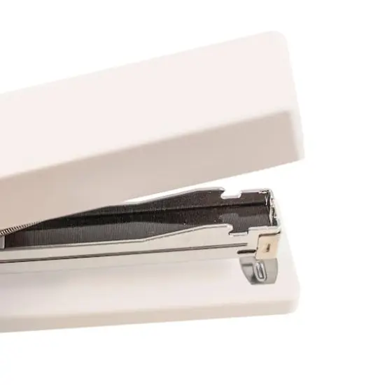 JAM Paper Desk Stapler & Staples Set White/Black {4}